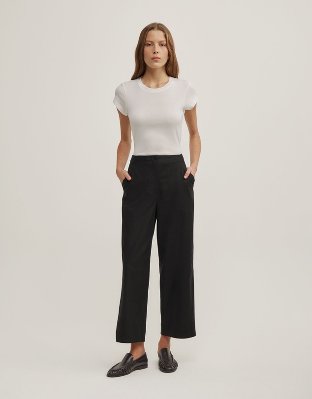 Witchery - Linen Crop Pants