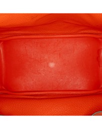 Pre-Loved by Azura Reborn - Pre-Loved hermes Pebbled Leather Handbag with Top Handle and Flap Closure
