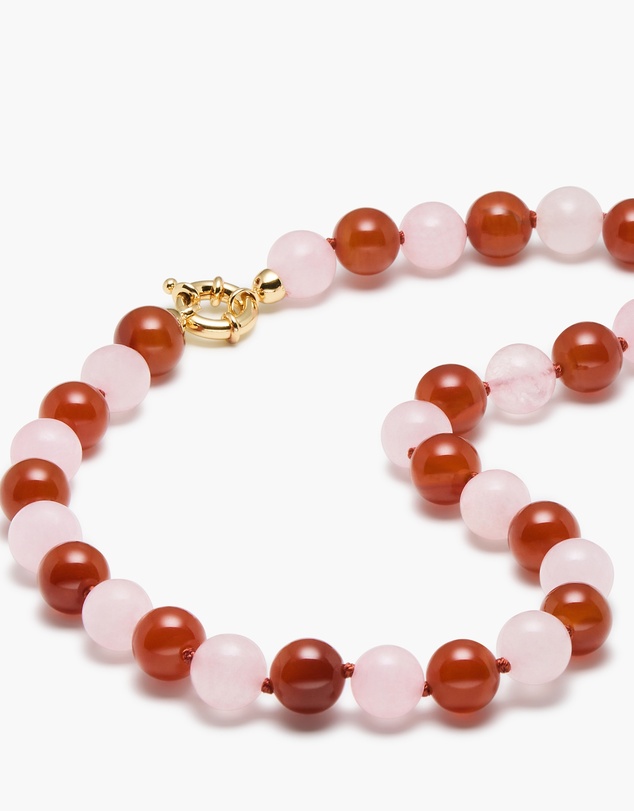 Reliquia Jewellery - The Toga Necklace Red and Pink