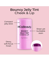 MCoBeauty - Bouncy Jelly Cheek & Lip Tint - Berry Pop