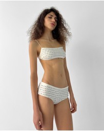 Ziah - Bandeau Studded Top