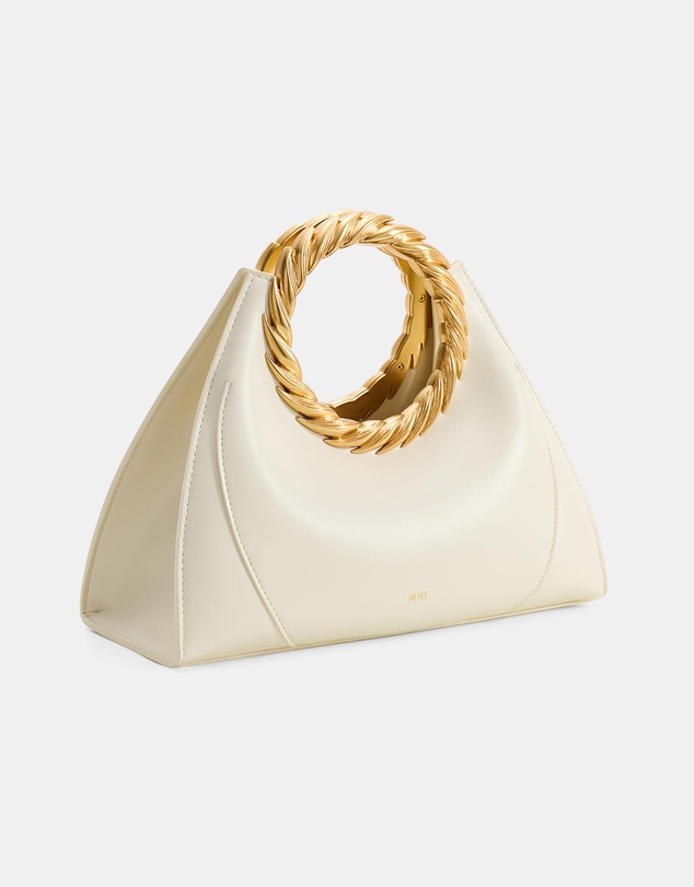 JW PEI - Amiya Leaf Handle Sculpture Bag