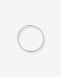 Michael Hill - 10mm Solid Round Bangle in Sterling Silver