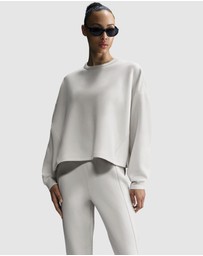 Nike - 24.7 ImpossiblySoft Dri-FIT Oversized Crew-Neck Top