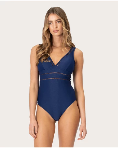 Baku Swimwear - Rococco Longline One Piece Swimsuit