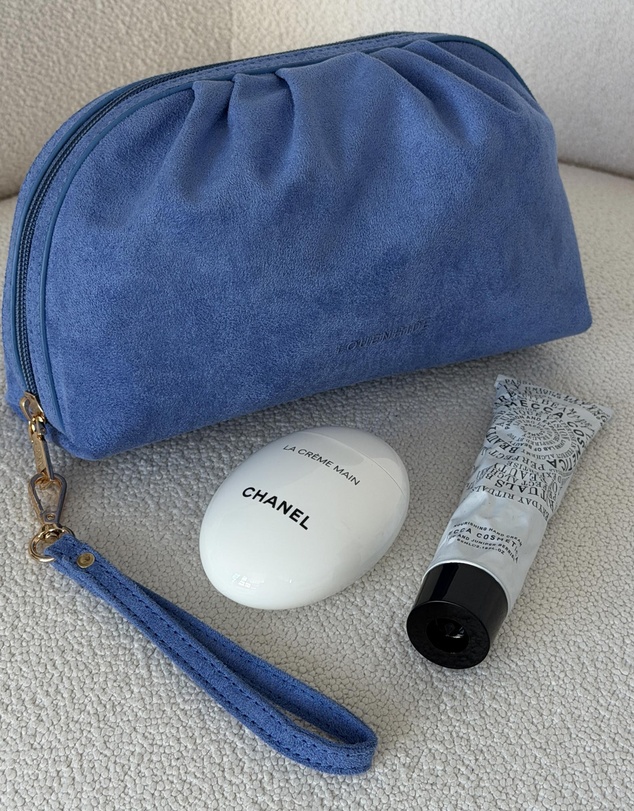 Louenhide - Sarski Suedette Makeup Bag