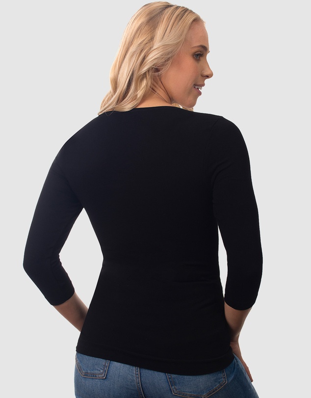 B Free Intimate Apparel - Bamboo 3/4 Sleeve Top