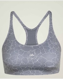 adidas by Stella McCartney - adidas by Stella McCartney Running Printed Mini Crop Top Womens