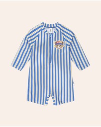 Huxbaby - Beach Hux Stripe Rashie - Babies-Kids