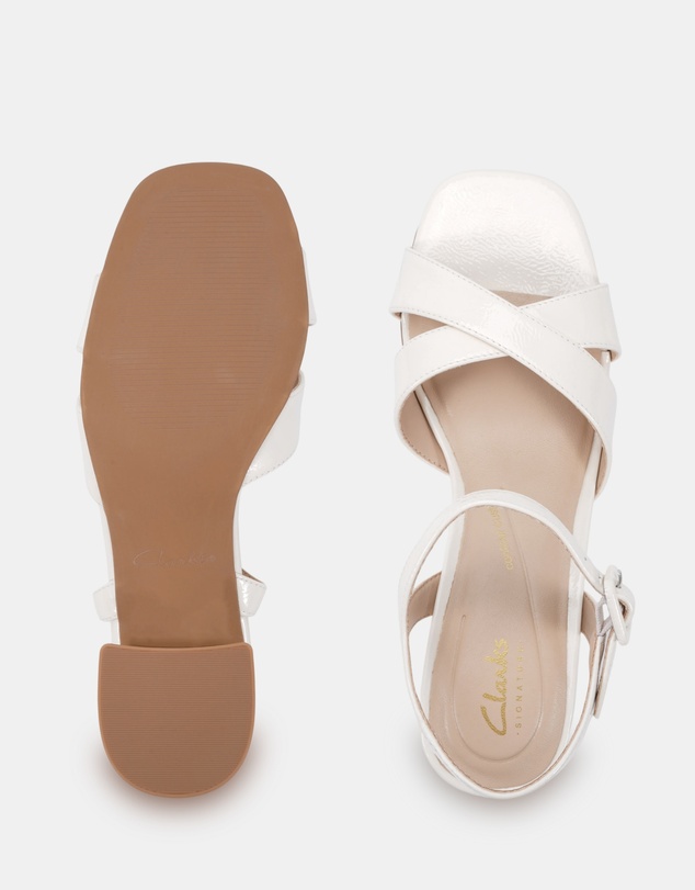 Clarks - Los Cabos Cream Patent