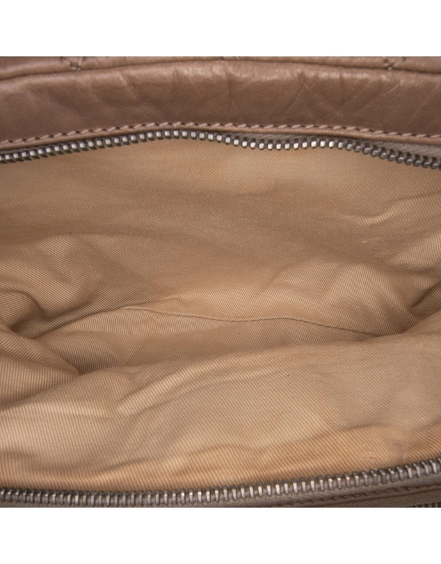 Pre-Loved by Azura Reborn - Pre-Loved Distressed Lambskin Lady Braid Bowler Bag