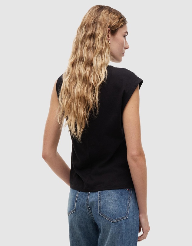 Tommy Hilfiger - Slub Knot No Sleeve Top