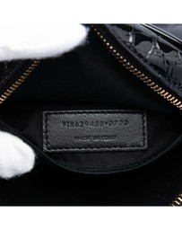 Pre-Loved by Azura Reborn - Pre-Loved Croc Embossed Patent Round Vinyle Camera Bag