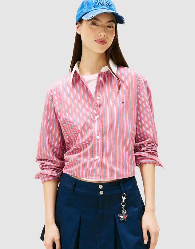 Tommy Jeans - Crop Relaxed Shirt