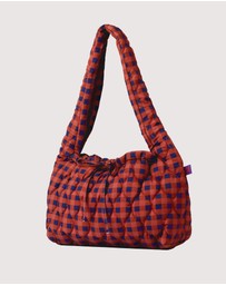The Somewhere Co - Chestnut Quilted Shoulder Bag