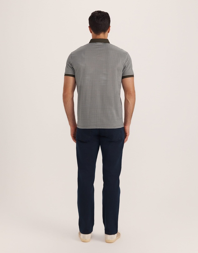 SABA - Bale Geo Print Cotton Polo