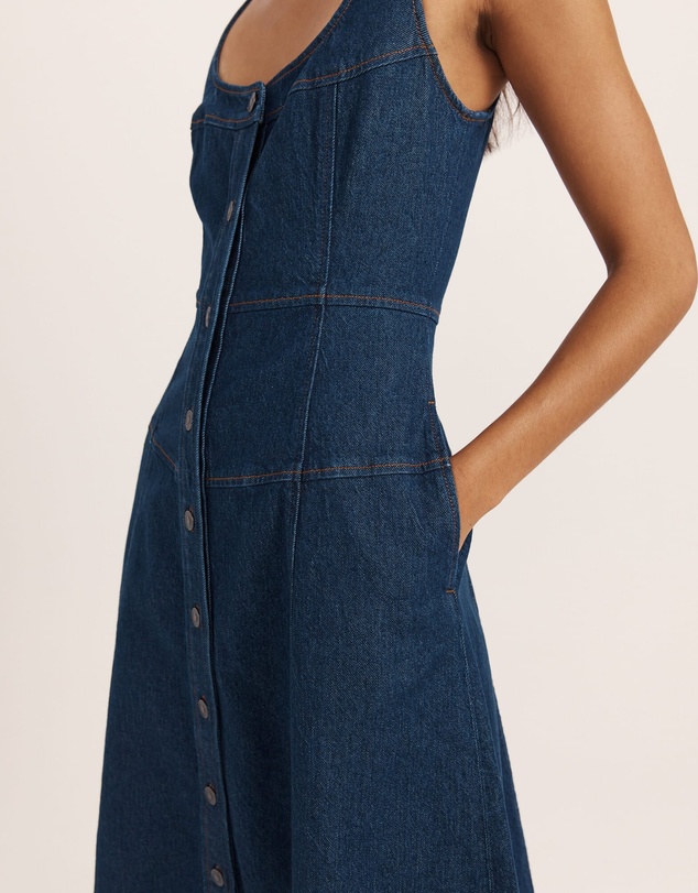 SABA - Cara Denim Midi Dress