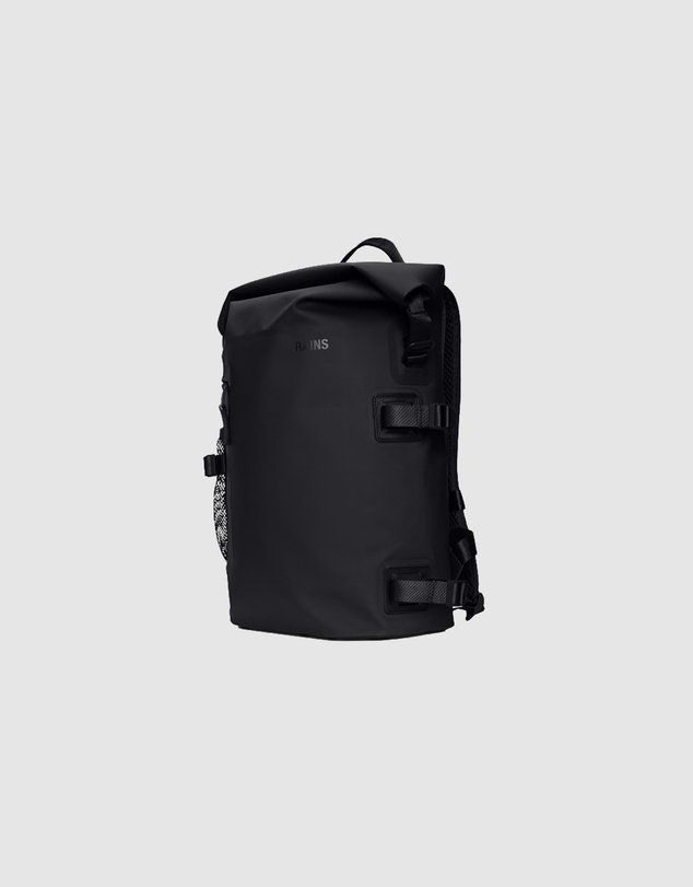 RAINS - Deepwater Rolltop Rucksack Black