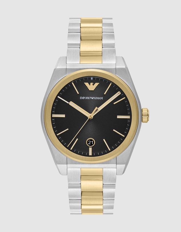 Emporio Armani - Two Tone Analogue Watch
