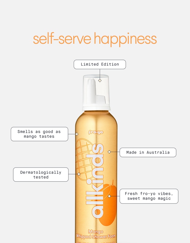 Allkinds - Mango Whipped Shower Foam