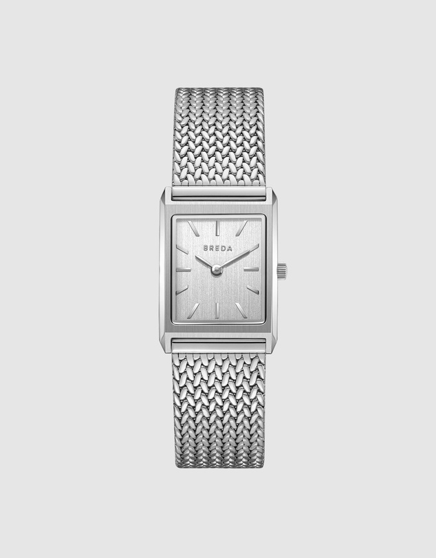 Breda - Virgil Tethered Metal Mesh Watch, 20MM