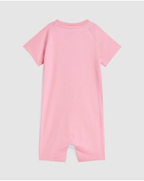 adidas Originals - Trefoil Jumpsuit And Beanie Gift Set - Babies