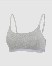 adidas Sportswear - Active Essentials Wirefree Cotton Scoop Bralette