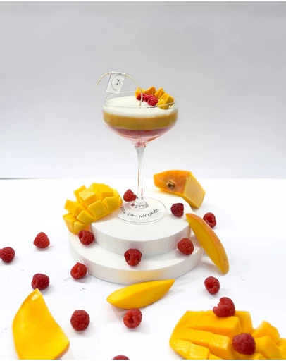 Don't Eat My Candle - Raspberry Mango Martini Cocktail Candle - Triple Pour (310g)