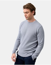 Brooksfield - Crew Neck Knit Boucle