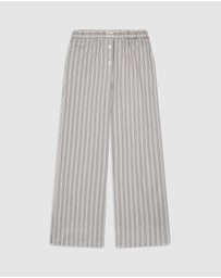 TALA - Poplin Wide Leg Trousers