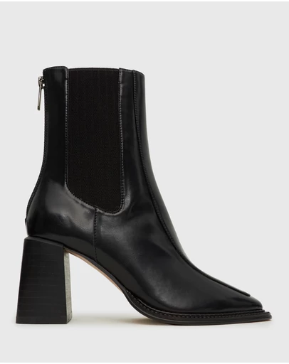 Betts - Downtown Block Heel Chelsea Boots