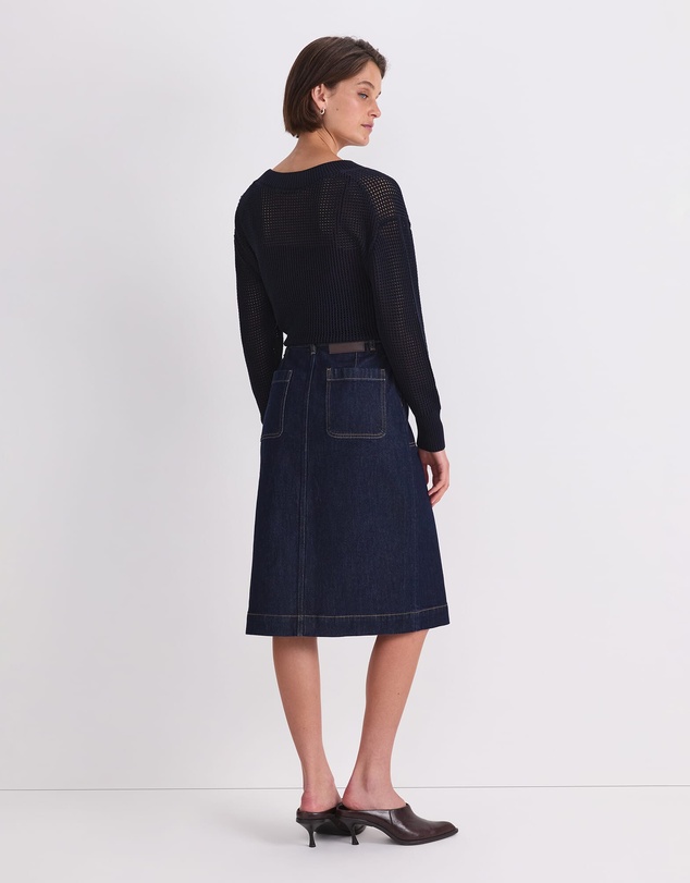 Sportscraft - Peyton Denim Midi Skirt