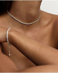 SAINT VALENTINE - The Aspen Tennis Set - Silver