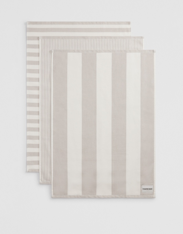 Country Road - Isa Australian Cotton Tea Towel Pack Of 3