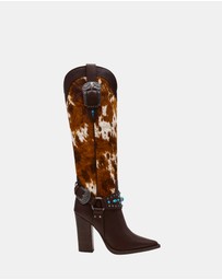 Steve Madden - Kolt-H Brown Multi Boots