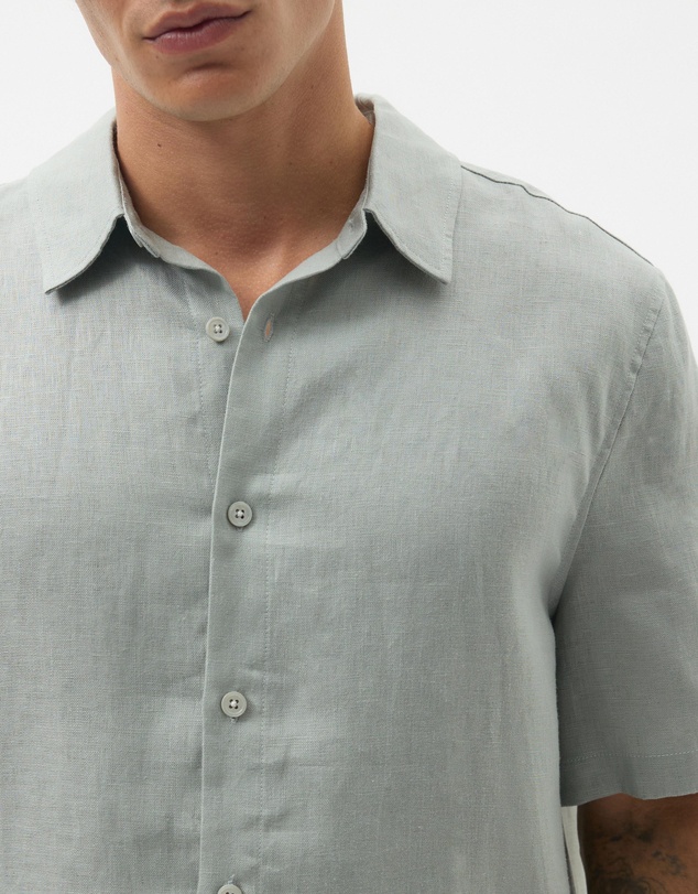 AERE - Euro Resort Linen SS Shirt