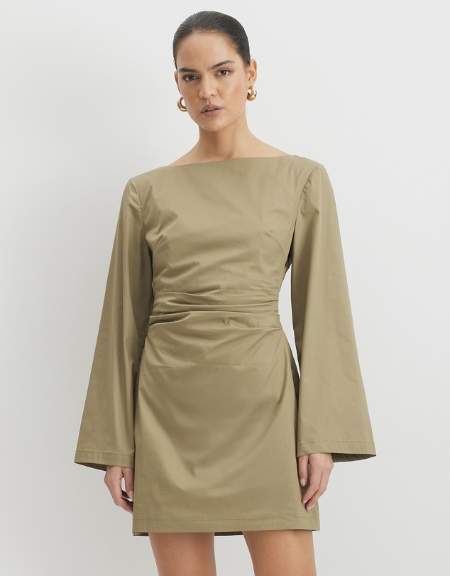 AERE - Lena Organic Cotton Mini Dress