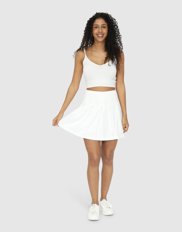 Belle & Bloom - Palm Breeze Tennis Skort