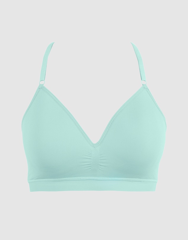 Billet Doux - Zen Light Dentelle Longline Racerback Padded Wirefree Bralette