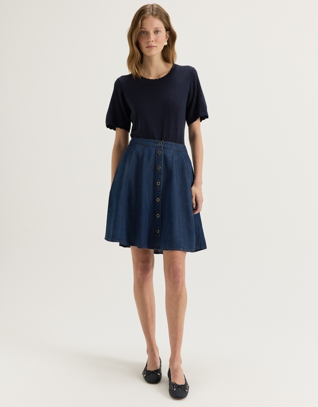 Review - Basilica Denim Skirt