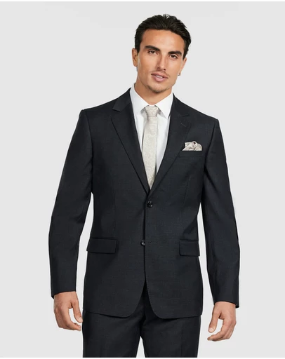 Tarocash - Talon Slim Wool Suit Jacket