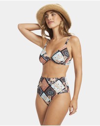 Billabong - Womens Forever Folk Hi Retro Bikini Bottom