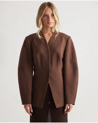 Decjuba - Ruby Barrel Sleeve Blazer