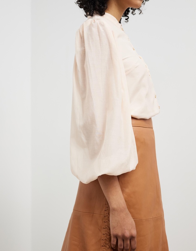 Sofia Irina - Balloon Sleeve Blouse