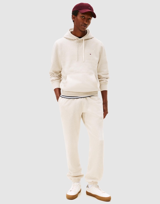 Tommy Hilfiger - Flag Embroidery Fleece Hoody