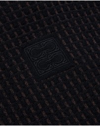 Calibre - Geometric Jacquard Cardigan Chocolate
