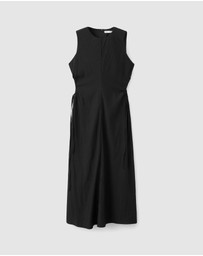 M.N.G - Cut-Out Dress with Bows