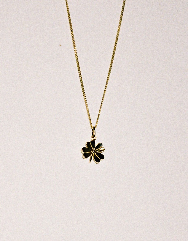 Meadowlark - Lucky Clover Charm Necklace