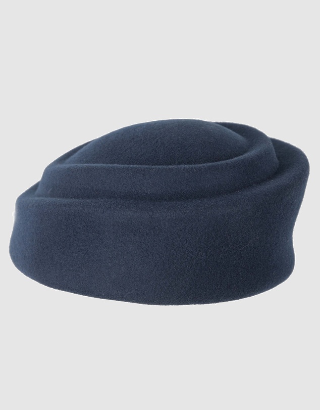 Max Alexander - Felt Black Pillbox Hat