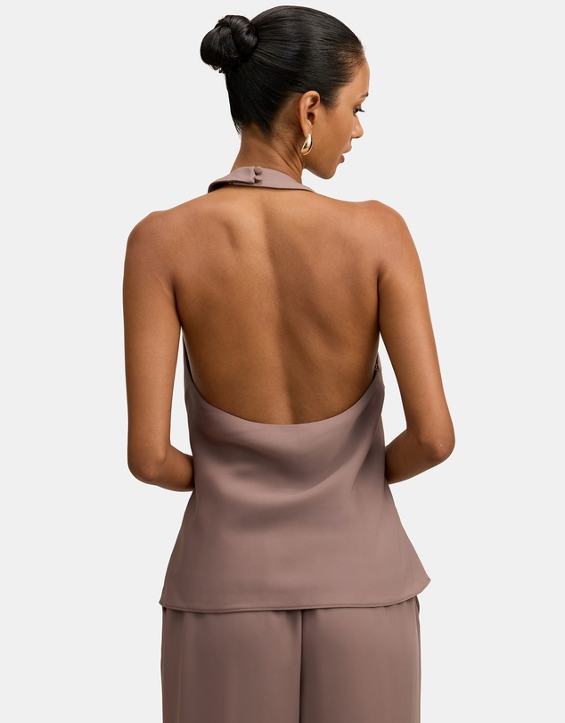 Forever New Petite - Evelyn Petite Halter Neck Backless Top